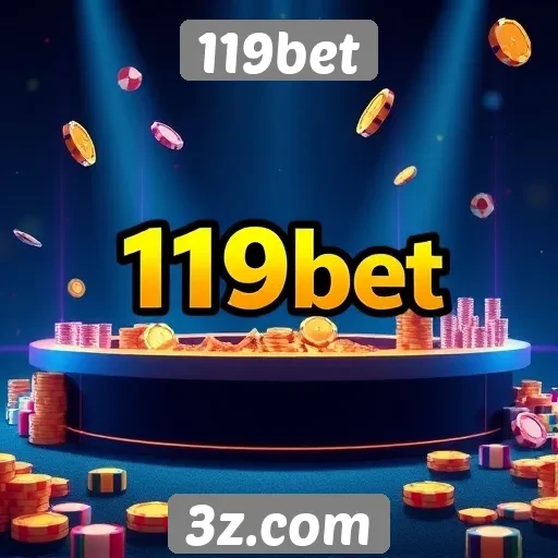 Variedade de jogos de cassino na 119bet